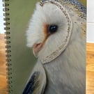 A5 Barn Owl Notebook