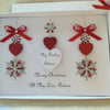 Personalised Christmas Card Gift Boxed Wife Girlfriend Mum Daughter Husband