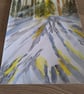 Snow forest, winter sun cast . - Image 1