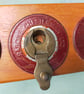 Vintage Tape Measure Key and Letter Rack 12 - Image 3