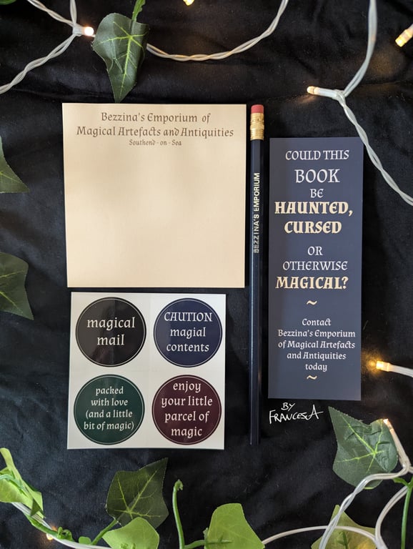 Deluxe Bezzina's Emporium Bundle: Christmas, Bookish Gift for Book Lover