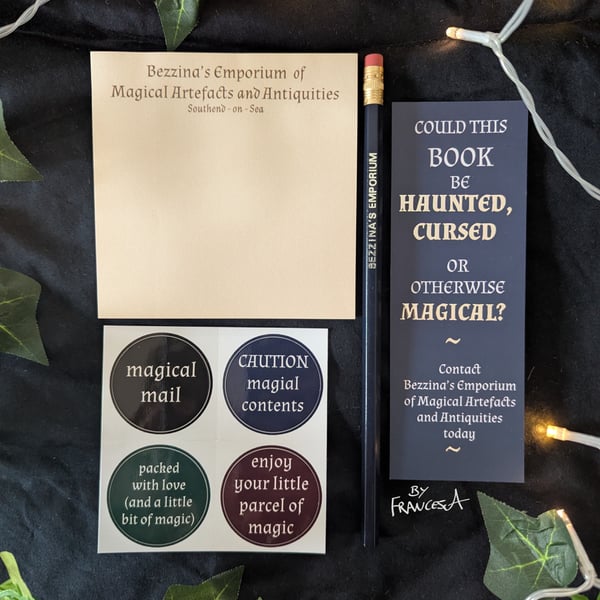 Deluxe Bezzina's Emporium Bundle: Christmas, Bookish Gift for Book Lover