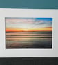 16x12 inch White Mounted Print of Weymouth Dorset 