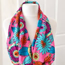 Bold & Vibrant Pink Infinity Scarf 