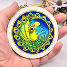 Peacock Celtic Knot Coaster