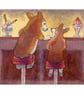 Welsh Corgi Dog Art Print: Secrets and Sundaes from Watercolour Painting