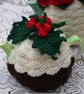 2-Cup Crochet Tea Cosy Cosie Cozy Christmas Pudding Design (Made to order)