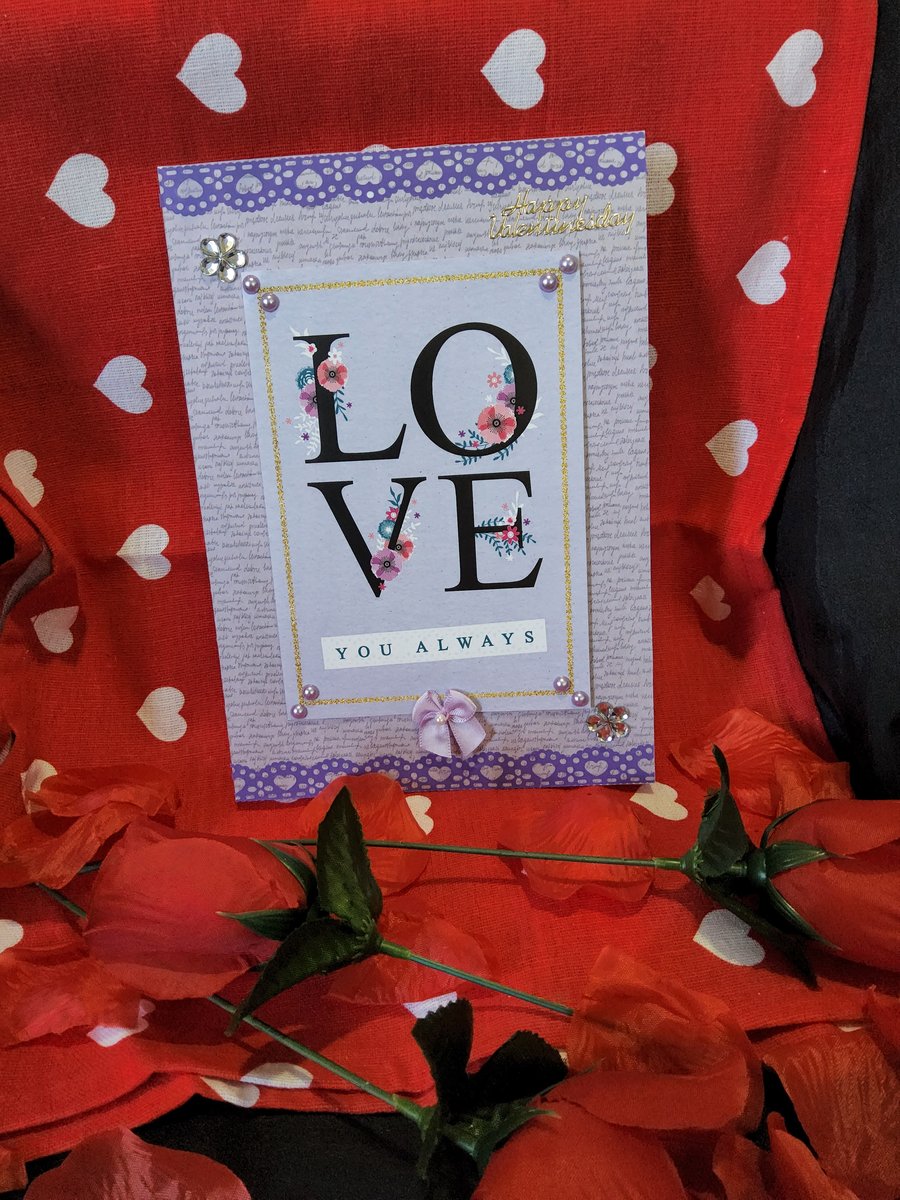 Valentines Greeting Card - Love Always