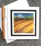 Eight Sails.  Hand Painted Greetings Card. Blank For Your Own Message. - Image 7