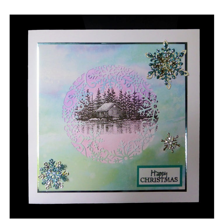 Snowflake Frame Scenes (X844)