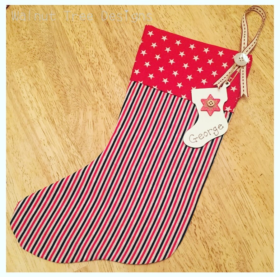 Personalised Christmas Stocking