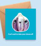 Garlic Valentines Card - Can't Wait to Take Your Cloves Off Funny Food Love Card