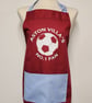 Aston Villa Apron: Personalised Football No 1 Fan  Made in England