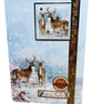 Handmade Snowy Deer & Stag Christmas Card – "For a Deer Friend" - Image 7
