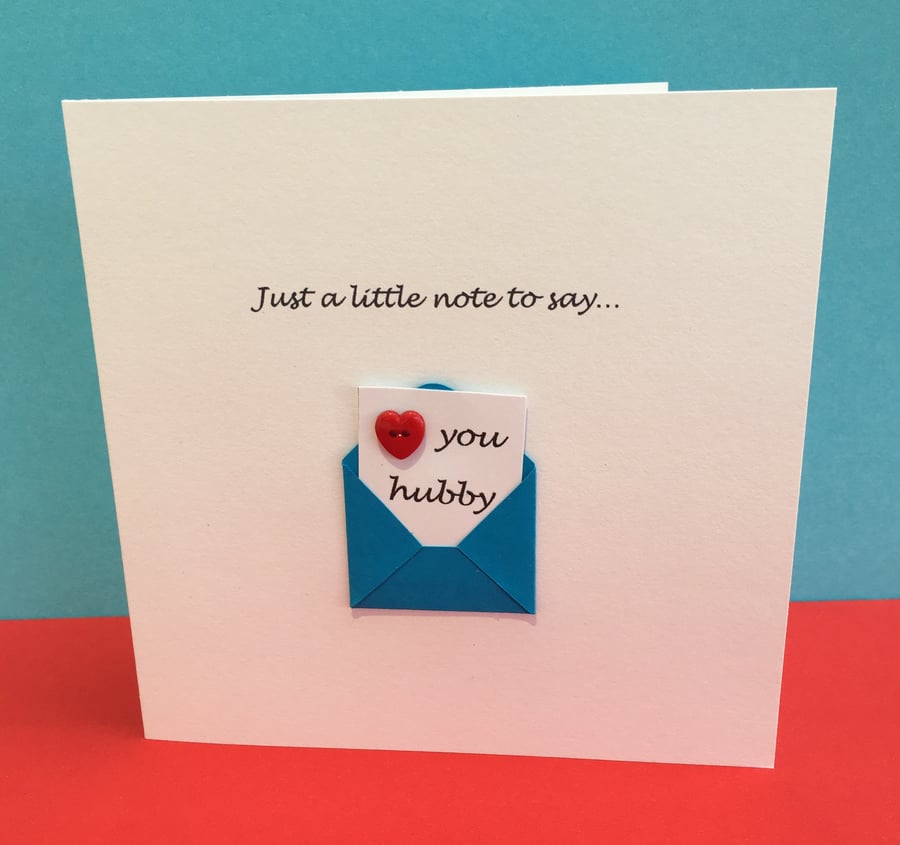 Valentine's Day Card Husband - For him