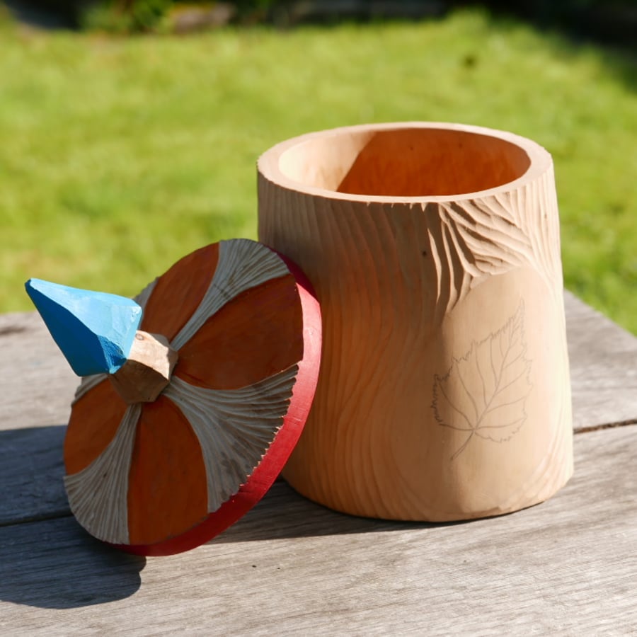 Pearwood Shrinkpot no.2