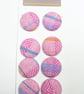 Pink Covered Buttons  - Image 2