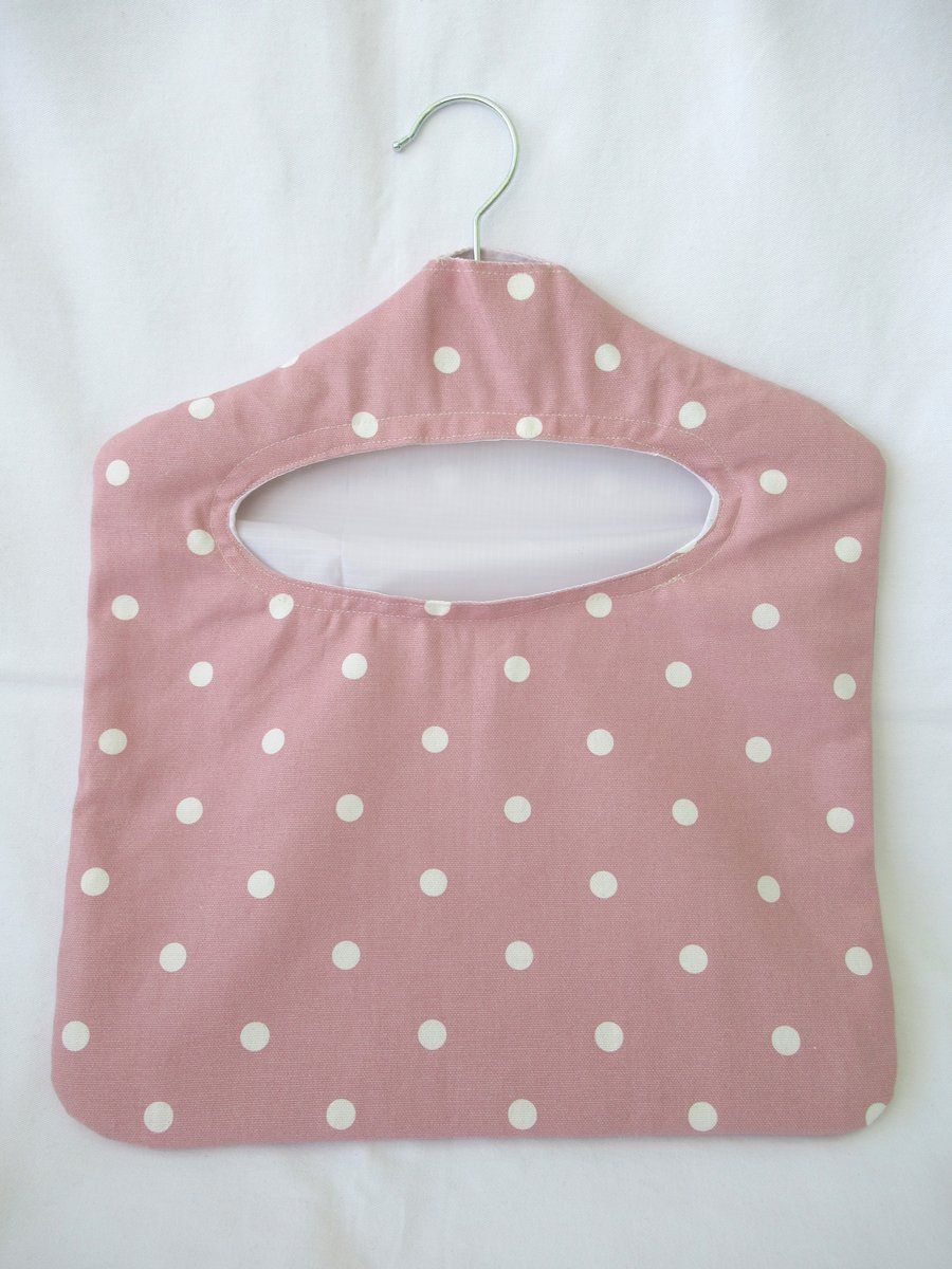 Traditional Hanging Style Peg Bag, Handmade from Clarke and Clarke Cotton Fabric