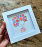 Dahlia - Framed Original Mini Illustration