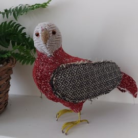 Red Kite Eagle inspired soft sculpture ornament decoration 