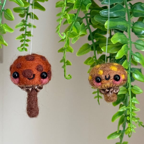 Mini Mushroom Brown Duo