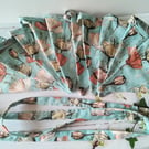 Green flowers bunting and storage bag 10 flags double sided 10 foot long