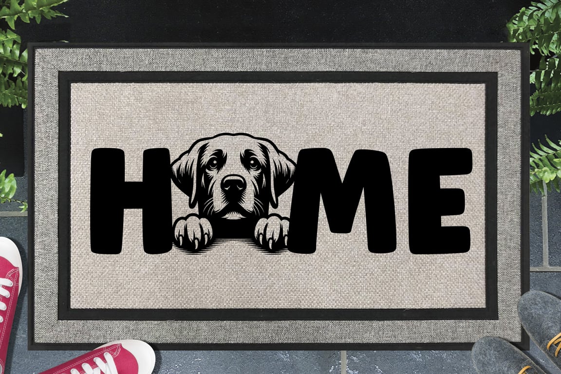 Labrador Retriever Home Door Mat No.1 - All Weather Doormat - 45x70cm 