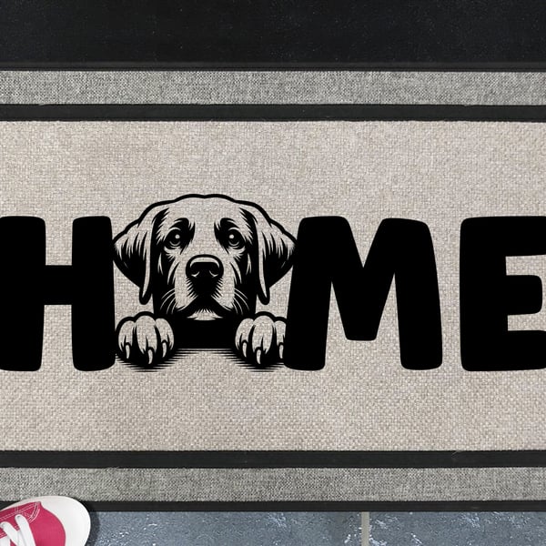 Labrador Retriever Home Door Mat No.1 - All Weather Doormat - 45x70cm 