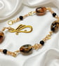 Dragon Vein Agate Egg Bracelet