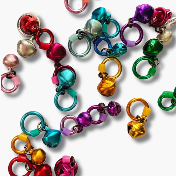 Fairy Bells - Jingle Bell Stitch Markers 