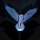 Owl Led Night Light Lamp Multi coloured Red Blue White Green Table Lamp