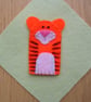 Tiger felt finger puppet - Image 3