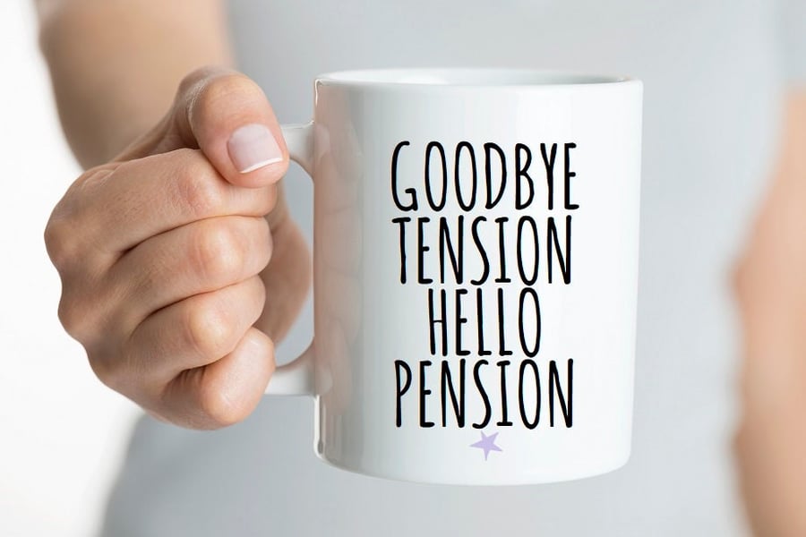 Retirement gift, funny retirement mug, retirement gift for her, retirement gift 