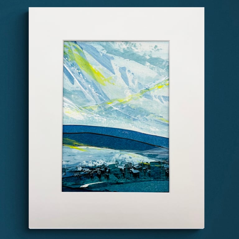 Perfectly Imperfect Original Seascape Painting - Sample 21a