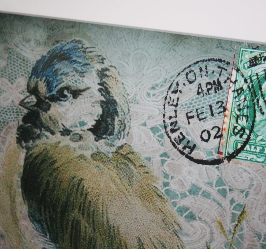 sale Decorative Blue tit on a branch art print