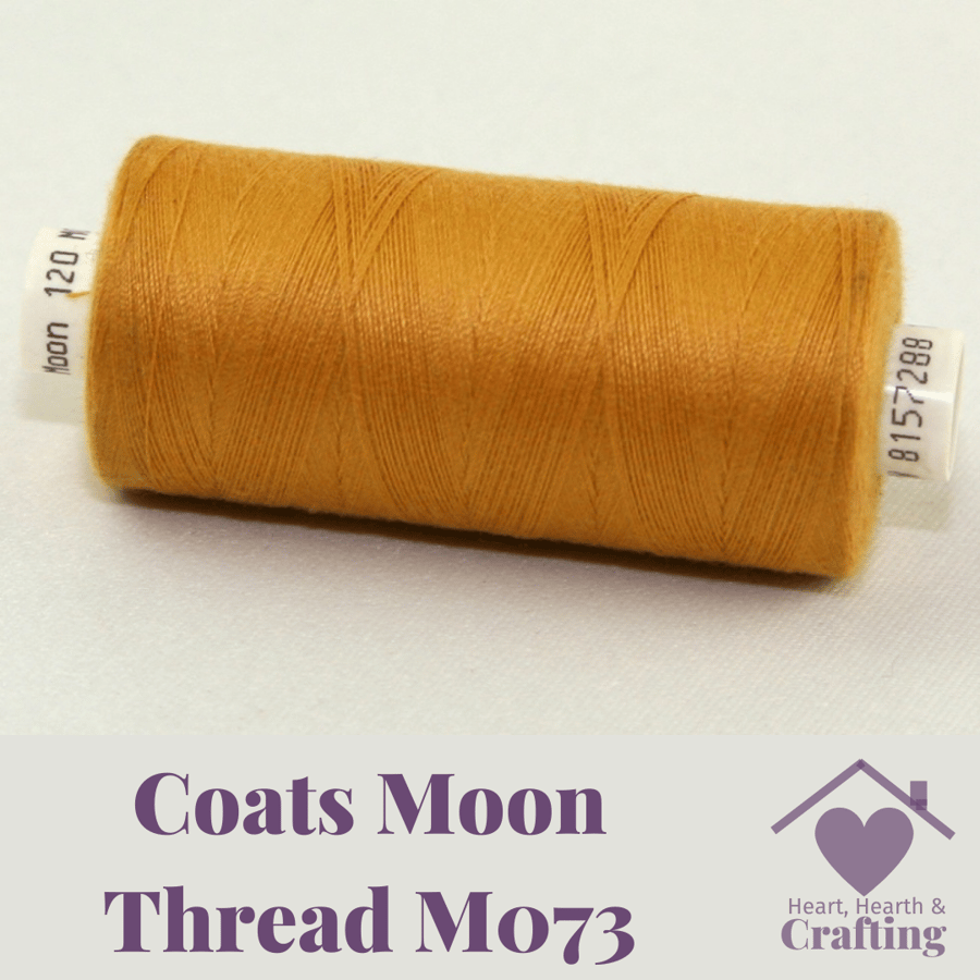 Sewing Thread Coats Moon Polyester – Orange M073
