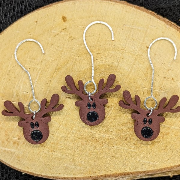 Goth Rudolph Tree Decorations 