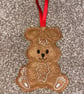 Gingerbread Bunny Decoration - Image 1