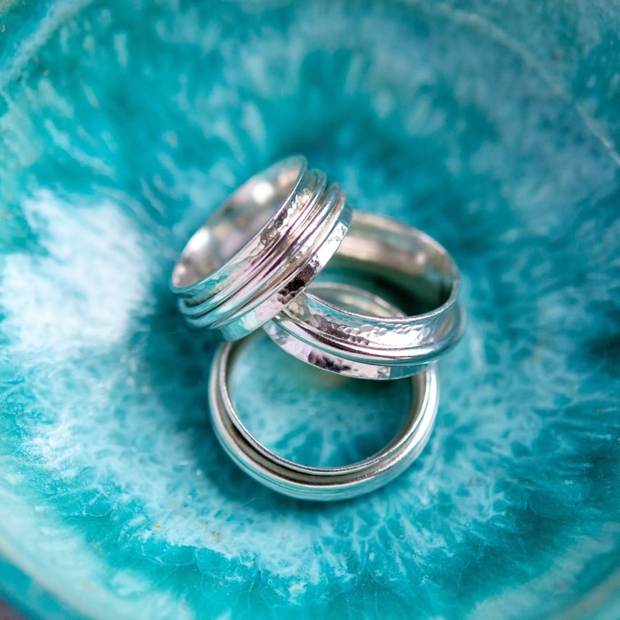 Spinner Rings (also known as Fidget Rings)