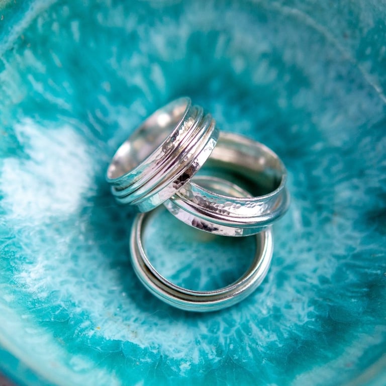 Spinner Rings (also known as Fidget Rings)