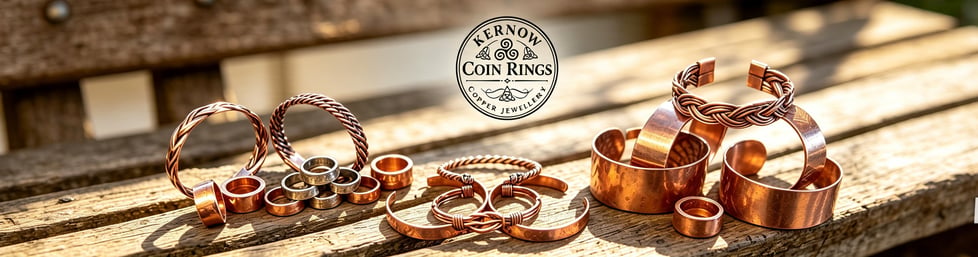 Kernow Coin Rings And Copper Jewellery