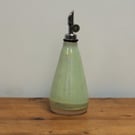 Oil or vinegar drizzler, homemade pottery