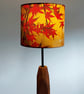 Japanese Maple Drum Lampshade by Lily Greenwood - Small - 20cm - Image 1