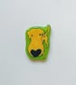 Cheeky Bum Dog – Handmade Original Pet Illusration Fridge Magnet