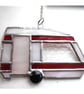 Caravan Suncatcher Stained Glass Classic Red - Image 4