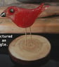 Artist made Fused Glass Little Bird. - Image 4