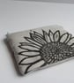 Handprinted sunflower purse - Image 2