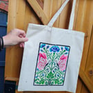 Hand painted tote bags 