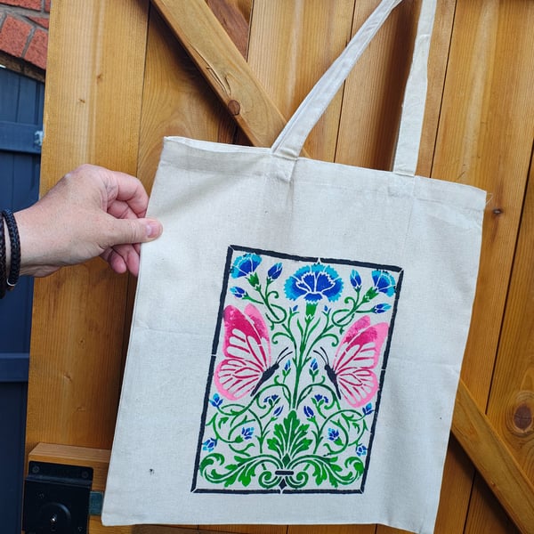 Hand painted tote bags 