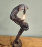 Rustic Hand Made Table Bedside Lamp - Image 3